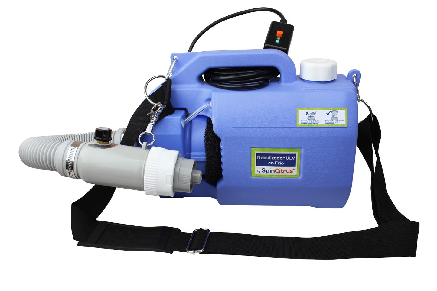 NEBULIZADOR EN FRÍO SPINCITRUS 110V/60Hz 1kW SF-130